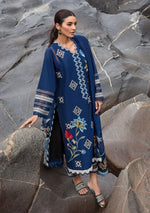 Unstitched Embroidered Lawn 3Pc Suit