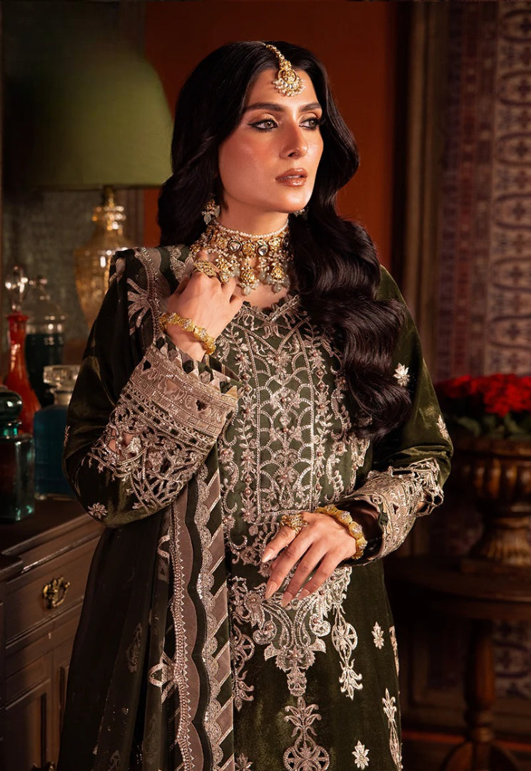Unstitched Embroidered Lawn 3Pc Suit