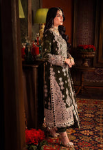 Unstitched Embroidered Lawn 3Pc Suit