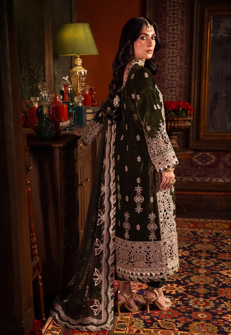 Unstitched Embroidered Lawn 3Pc Suit
