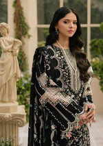 Unstitched Embroidered Lawn 3Pc Suit