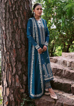 Unstitched Embroidered Lawn 3Pc Suit