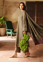 Unstitched Embroidered Lawn 3Pc Suit