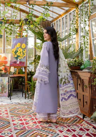 Unstitched Embroidered Lawn 3Pc Suit