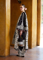 Unstitched Embroidered Lawn 3Pc Suit