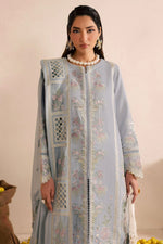 Unstitched Embroidered Lawn 3Pc Suit