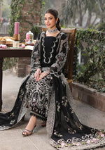 Unstitched Embroidered Lawn 3Pc Suit
