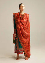 Unstitched Embroidered Lawn 3Pc Suit