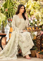 Unstitched Embroidered Lawn 3Pc Suit