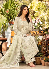 Unstitched Embroidered Lawn 3Pc Suit