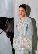 Unstitched Embroidered Lawn 3Pc Suit