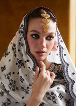 Unstitched Embroidered Lawn 3Pc Suit