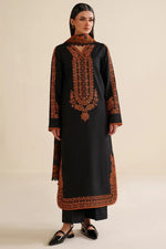 Unstitched Embroidered Lawn 3Pc Suit