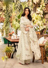 Unstitched Embroidered Lawn 3Pc Suit