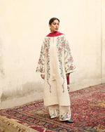 Unstitched Embroidered Lawn 3Pc Suit
