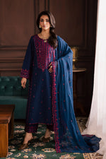 Unstitched Embroidered Lawn 3Pc Suit