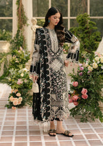 Unstitched Embroidered Lawn 3Pc Suit