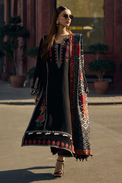 Unstitched Embroidered Lawn 3Pc Suit