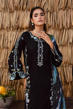 Unstitched Embroidered Lawn 3Pc Suit