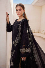 Unstitched Embroidered Lawn 3Pc Suit