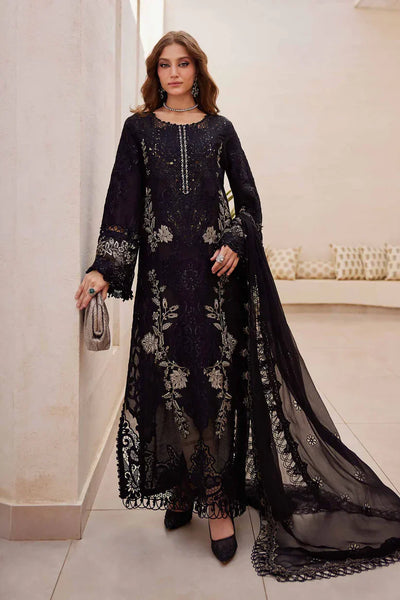 Unstitched Embroidered Lawn 3Pc Suit
