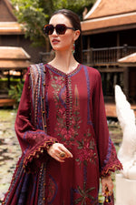 Unstitched Embroidered Lawn 3Pc Suit