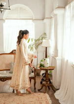 Unstitched Embroidered Lawn 3Pc Suit