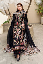 Unstitched Embroidered Lawn 3Pc Suit