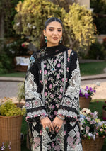 Unstitched Embroidered Lawn 3Pc Suit