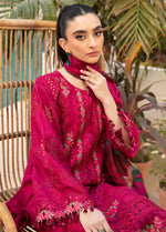 Unstitched Embroidered Lawn 3Pc Suit