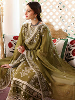 Unstitched Embroidered Lawn 3Pc Suit