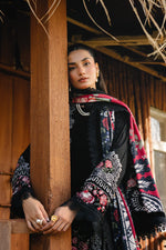 Unstitched Embroidered Lawn 3Pc Suit