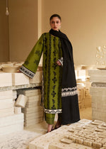 Unstitched Embroidered Lawn 3Pc Suit