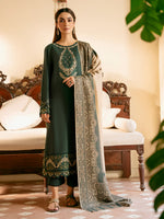Unstitched Embroidered Lawn 3Pc Suit