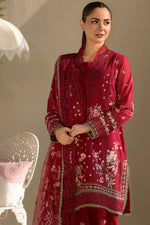 Unstitched Embroidered Lawn 3Pc Suit