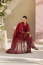 Unstitched Embroidered Lawn 3Pc Suit