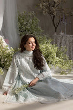 Unstitched Embroidered Lawn 3Pc Suit