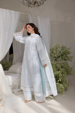 Unstitched Embroidered Lawn 3Pc Suit