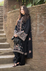 Unstitched Embroidered Lawn 3Pc Suit