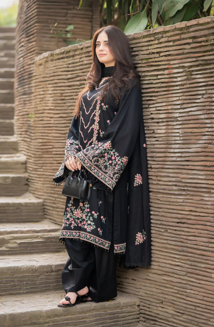 Unstitched Embroidered Lawn 3Pc Suit