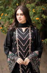 Unstitched Embroidered Lawn 3Pc Suit