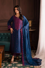 Unstitched Embroidered Lawn 3Pc Suit