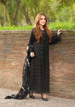 Unstitched Embroidered Lawn 3Pc Suit