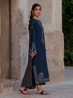 Unstitched Embroidered Lawn 3Pc Suit