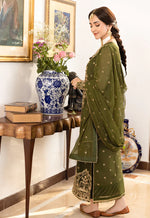 Unstitched Embroidered Lawn 3Pc Suit