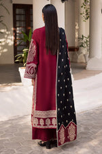 Unstitched Embroidered Lawn 3Pc Suit