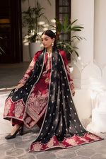 Unstitched Embroidered Lawn 3Pc Suit