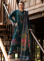 Unstitched Embroidered Lawn 3Pc Suit