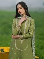 Unstitched Embroidered Lawn 3Pc Suit