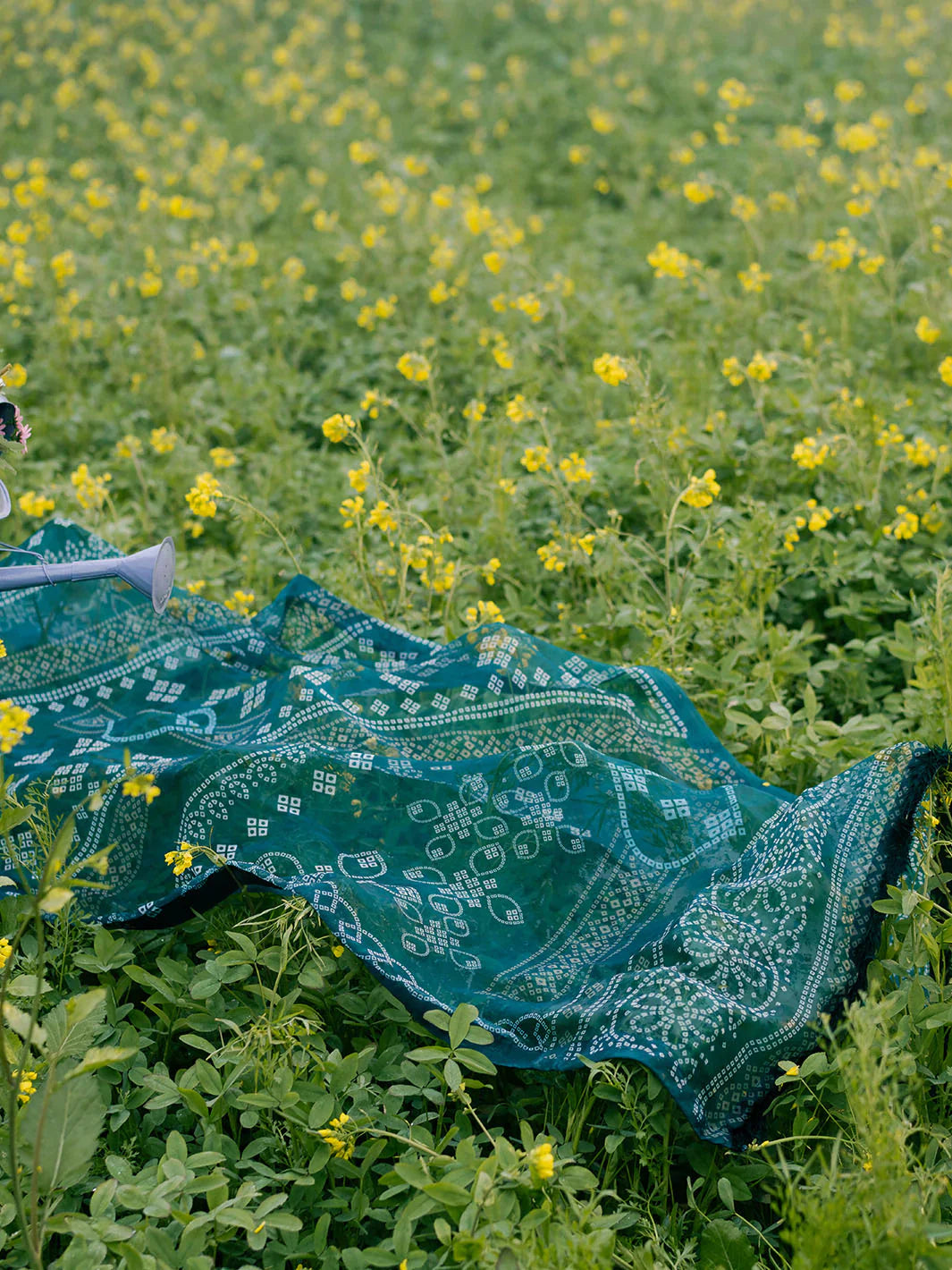 Unstitched Embroidered Lawn 3Pc Suit